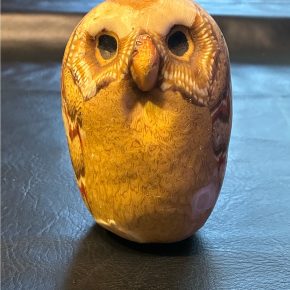 Vintage 4.5” Wax Owl Candle - Picture 1 of 6